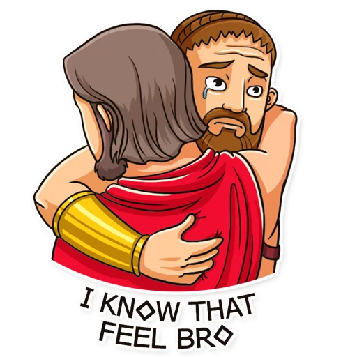 🤗 Стикер «This is Sparta!» для Telegram