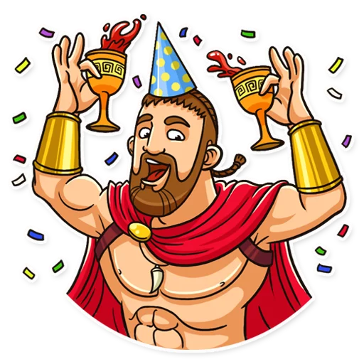 🎉 Стикер «This is Sparta!» для Telegram