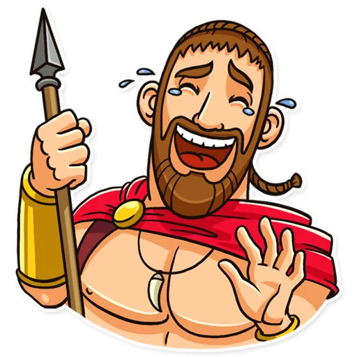 Стикерпак This is Sparta! для Telegram