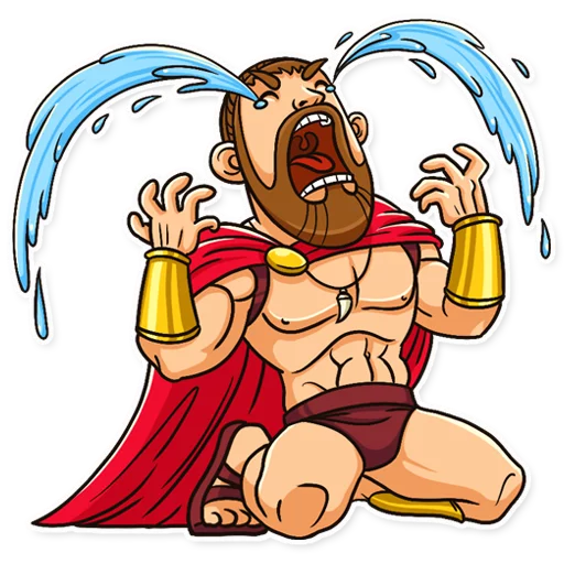 😭 Стикер «This is Sparta!» для Telegram