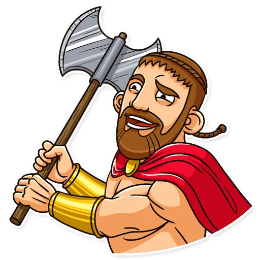 😈 Стикер «This is Sparta!» для Telegram