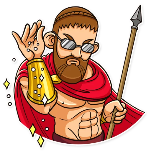 😎 Стикер «This is Sparta!» для Telegram