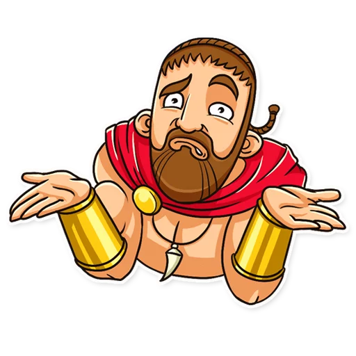 🤷 Стикер «This is Sparta!» для Telegram