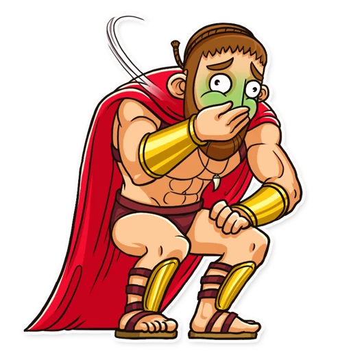 🤢 Стикер «This is Sparta!» для Telegram