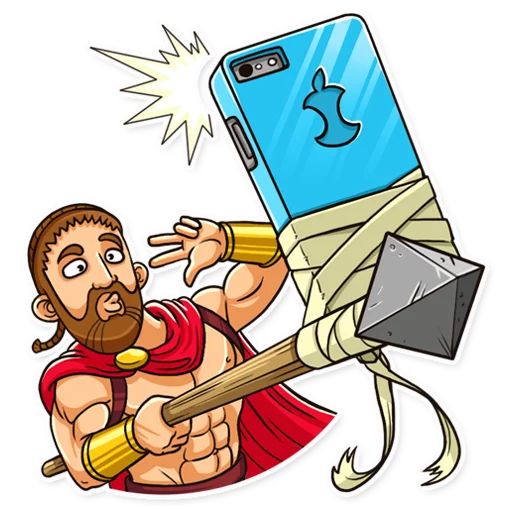 🤳 Стикер «This is Sparta!» для Telegram