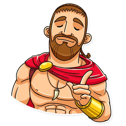 👌 Стикер «This is Sparta!» для Telegram