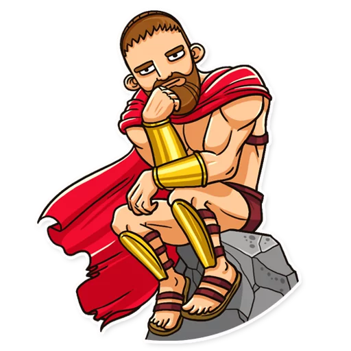 😐 Стикер «This is Sparta!» для Telegram