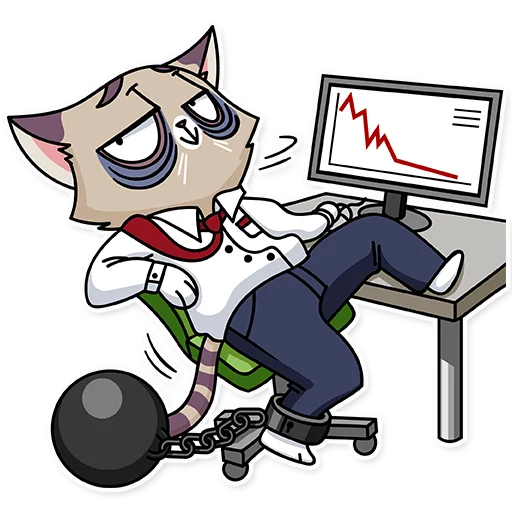 😩 Стикер «Katie Cat» для Telegram