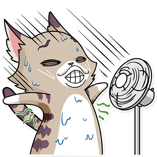 ☀ Стикер «Katie Cat» для Telegram