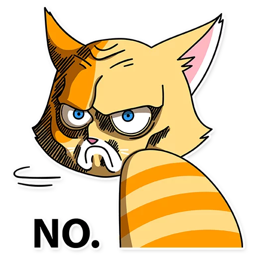 🚫 Стикер «Katie Cat» для Telegram