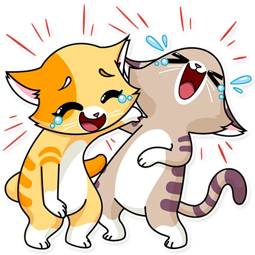 Стикерпак Katie Cat для Telegram