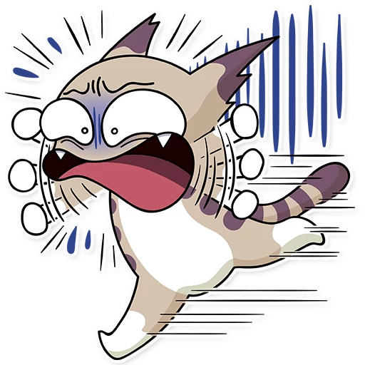 😨 Стикер «Katie Cat» для Telegram
