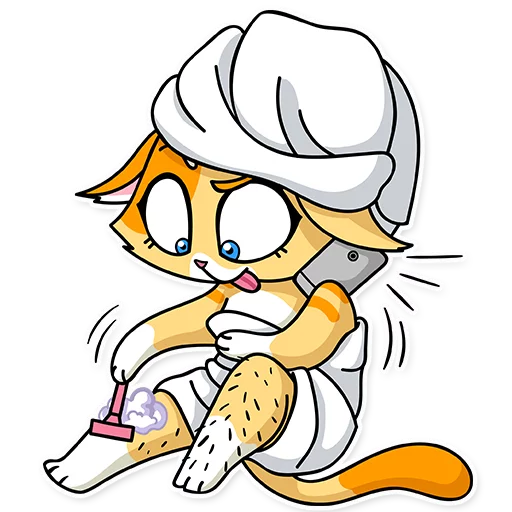 💅 Стикер «Katie Cat» для Telegram