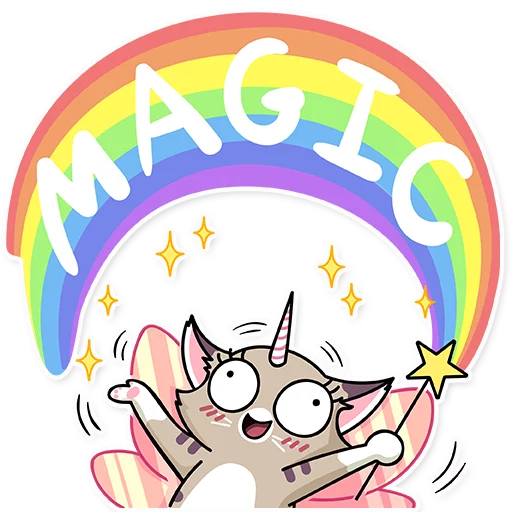 🌈 Стикер «Katie Cat» для Telegram