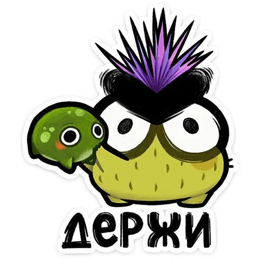 Стикер 19 Чертополох
