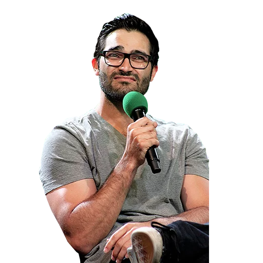 😖 Стикер «Tyler Hoechlin WTF» для Telegram