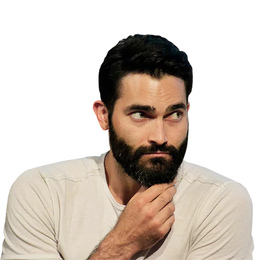 🤔 Стикер «Tyler Hoechlin WTF» для Telegram