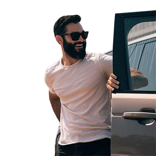 🚗 Стикер «Tyler Hoechlin WTF» для Telegram