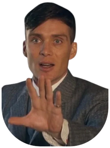 🤚 Стикер «Thomas Shelby» для Telegram