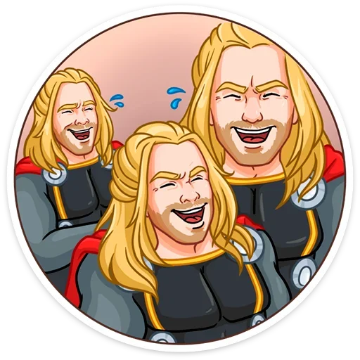 😂 Стикер «Локи Лафейсон» для Telegram
