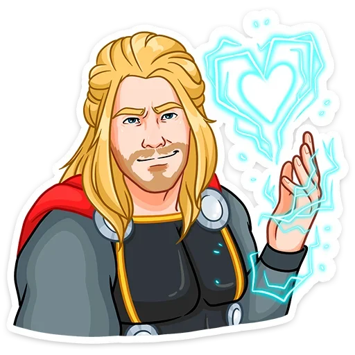 ❤️ Стикер «Локи Лафейсон» для Telegram