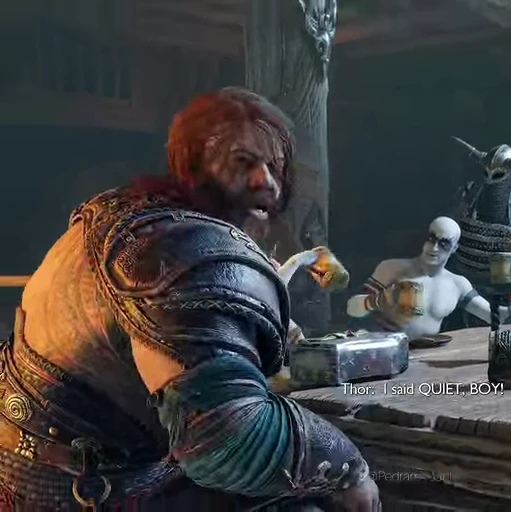 ⚜️ Стикер «Thor / god of war» для Telegram