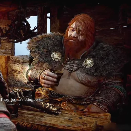 ⚜️ Стикер «Thor / god of war» для Telegram