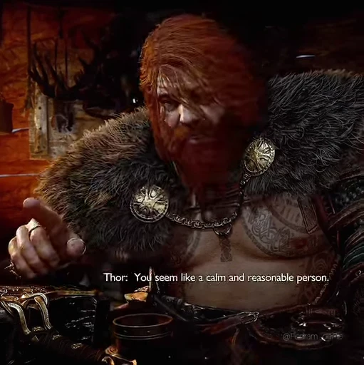 ⚜️ Стикер «Thor / god of war» для Telegram