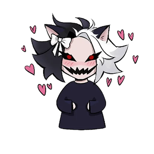 ❤️ Стикер «thousand.cursed.cats» для Telegram