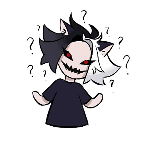 🤨 Стикер «thousand.cursed.cats» для Telegram