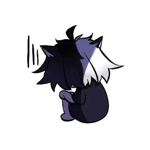 😫 Стикер «thousand.cursed.cats» для Telegram