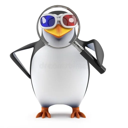 🌟 Стикер «3d penguin» для Telegram