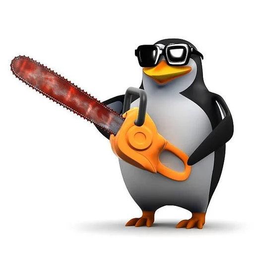 🌟 Стикер «3d penguin» для Telegram
