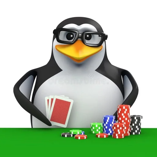 🌟 Стикер «3d penguin» для Telegram