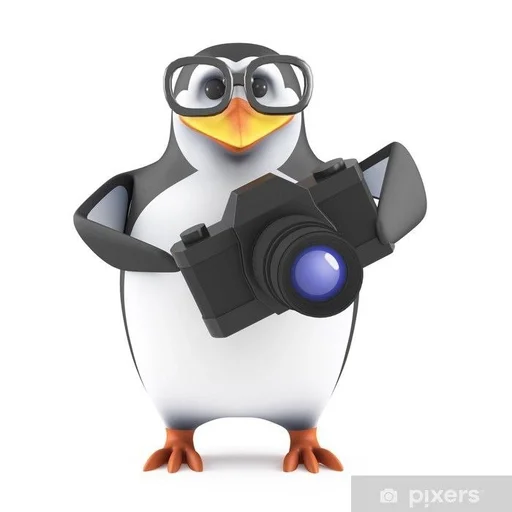🌟 Стикер «3d penguin» для Telegram