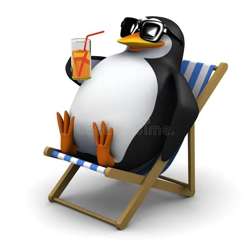 🌟 Стикер «3d penguin» для Telegram