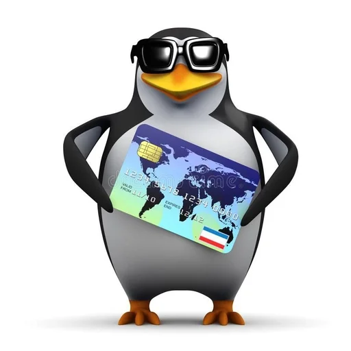 🌟 Стикер «3d penguin» для Telegram