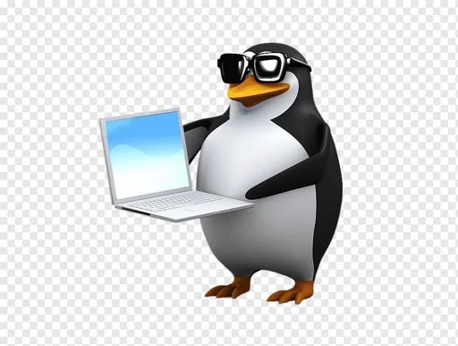 🌟 Стикер «3d penguin» для Telegram