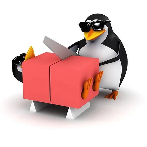 🌟 Стикер «3d penguin» для Telegram