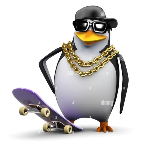 🌟 Стикер «3d penguin» для Telegram