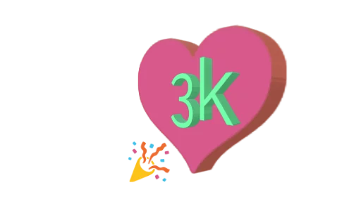 ❤️ Стикер «3D Emojis» для Telegram