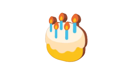 🎂 Стикер «3D Emojis» для Telegram