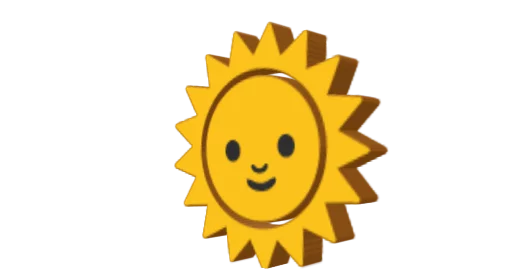 ☀️ Стикер «3D Emojis» для Telegram