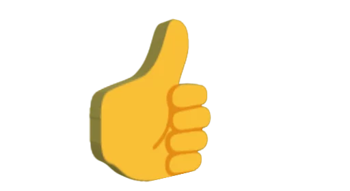👍 Стикер «3D Emojis» для Telegram