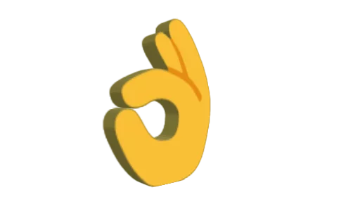👌 Стикер «3D Emojis» для Telegram