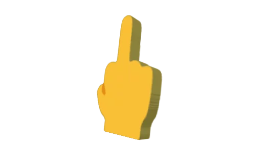 🖕 Стикер «3D Emojis» для Telegram
