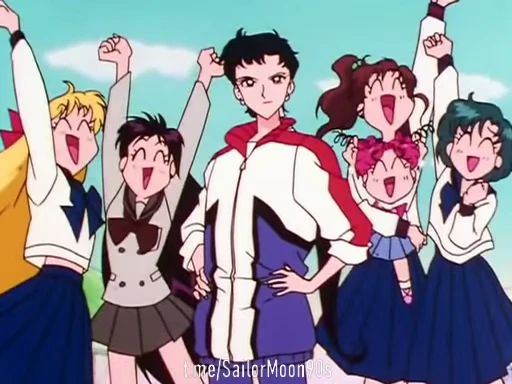 🤩 Стикер «?Sailor Starlight / Three Lights?» для Telegram