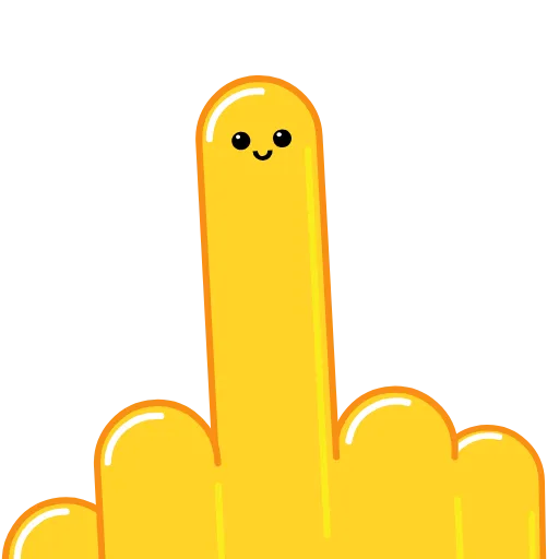 🖕 Стикер «Thumb Life ™» для Telegram