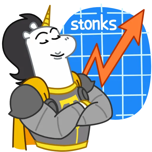 📈 Стикер «Tinkoff x sndk» для Telegram