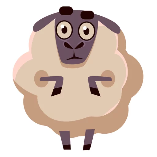 🐑 Стикер «Sheep» для Telegram